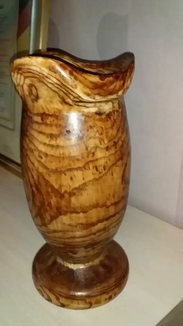 Ваза. Ясень. Лак. смотреть онлайн