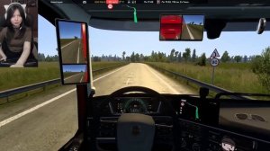 Легкая покатушка. Девушка играет в ЕТС 2