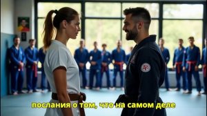 Простая женщина, высмеиваемая на занятиях по джиу-джи?