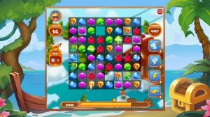 Как пройти уровень 4417 игры Сокровища Пиратов