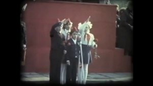 Открытие бюста А.С. Иванченкову в Ивантеевке в 1984 году.