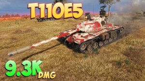 T110E5 - 3 Фрагов 9.3K Урона - Стабильный! - Мир Танков