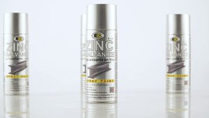 Аэрозольная цинковая краска Bosny