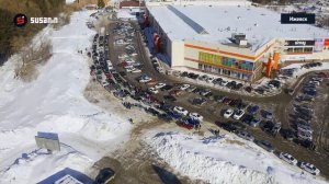 В Ижевске прошёл автопробег в поддержку решений президента России