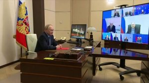 Владимир Путин провел совещание с постоянными членами Совбеза РФ, обсуждались торгово-экономические