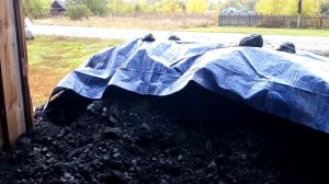 #Осень Как вы и просили тонны угля и не много дров ;)