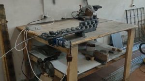станок для выпрямления проволоки 1.5-6 мм