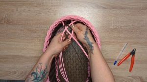 ПЛЕТЁМ РУЧКУ ДЛЯ КОРЗИНКИ✨РОТАНГ бескаркасное✨МАСТ?