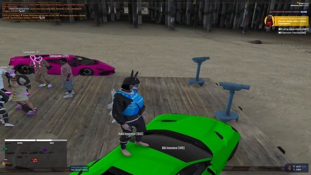 фрики покоряют гетто редвуда на GTA 5 RP