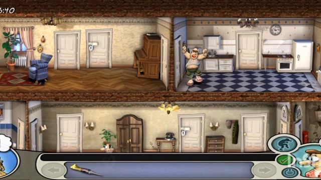 Вспомним старую игру "как достать соседа". часть 1 смотреть онлайн