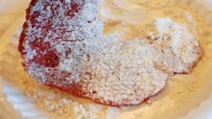 Говяжий стейк с молочной подливой