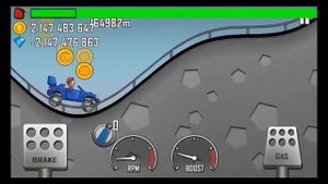 Конец мира в android игре HILL CLIMB RACING | проехал 385 000 метров | ?