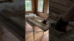 Продолжаю делать ремонт в заброшенном доме на хуторе своими руками 02.06.2025