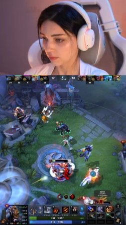 Фонтан момент #naminetsu #dota2 #twitch