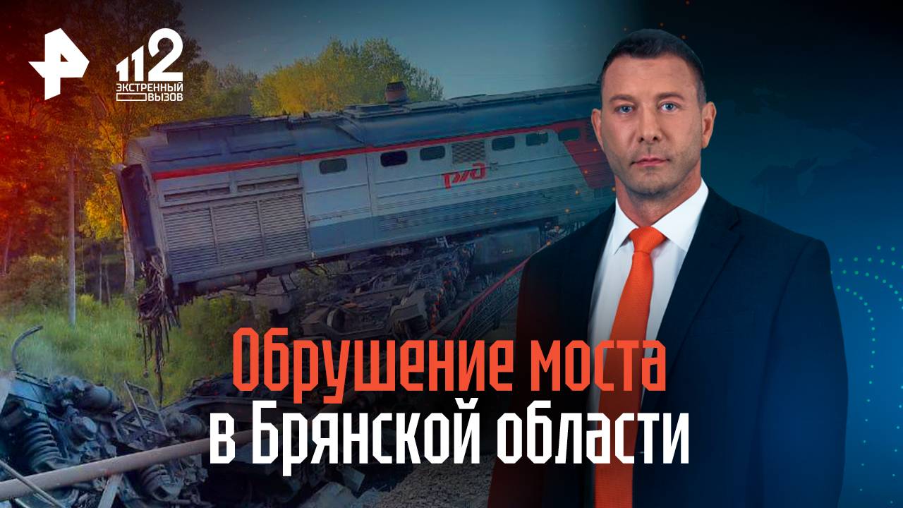 Обрушение моста в Брянской области