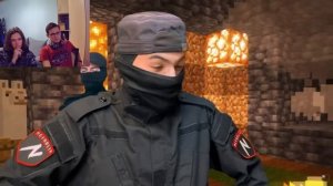 Реакция на ФСБэшники В Майнкрафте (с другом) | 2 серия | @