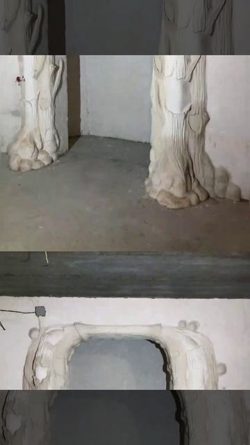 DIY. ✔️Декоративная арка. Объемная художественная леп?