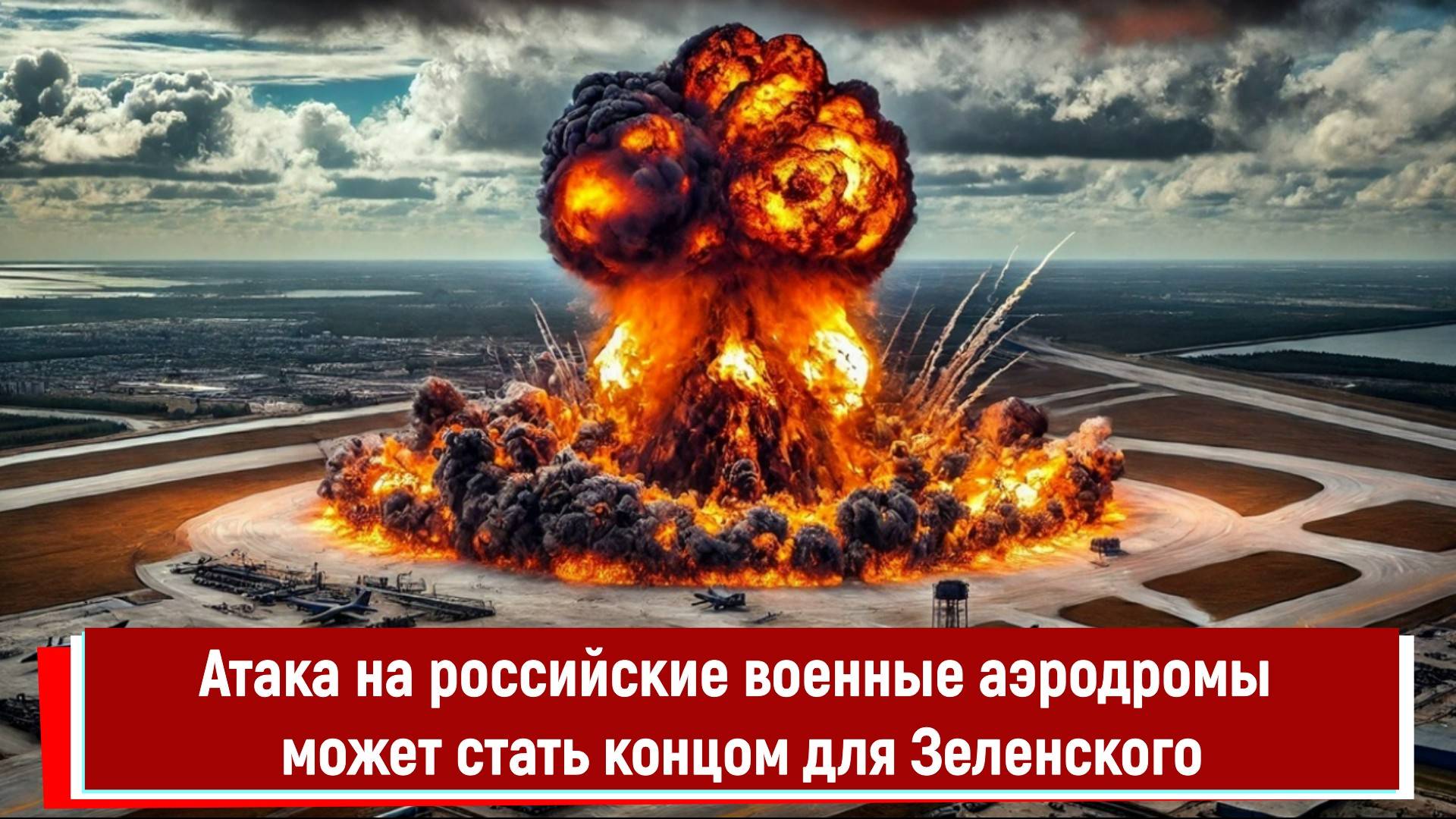Атака на российские военные аэродромы может стать концом для Зеленского