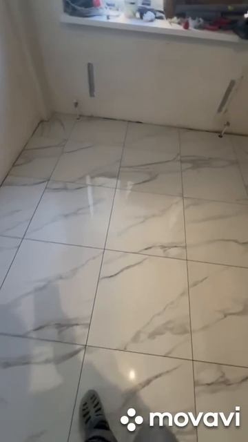 Укладка плитки. Полы керамогранит 60/60 смотреть онлайн