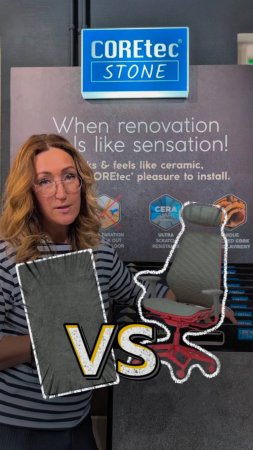 COREtec vs. стул на колесиках