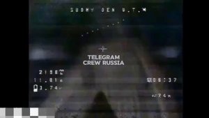 Кадры с FPV-дрона ЦСН службы специального вооружения ФС