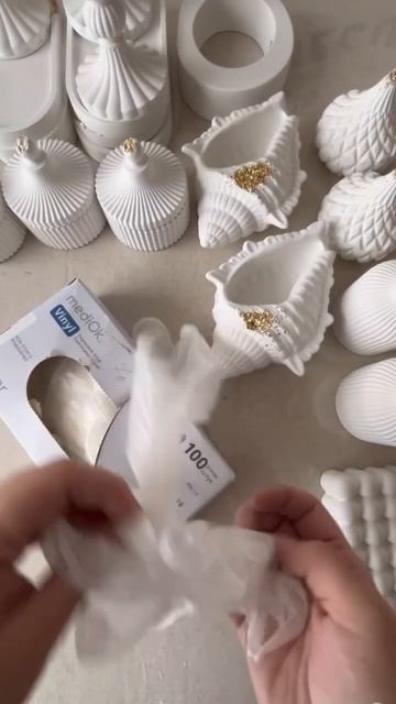 Процесс грунтовки изделий из гипса.Как я грунтую деко? смотреть онлайн