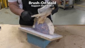 Изготовление формы в намазку на примере силикона Rebound