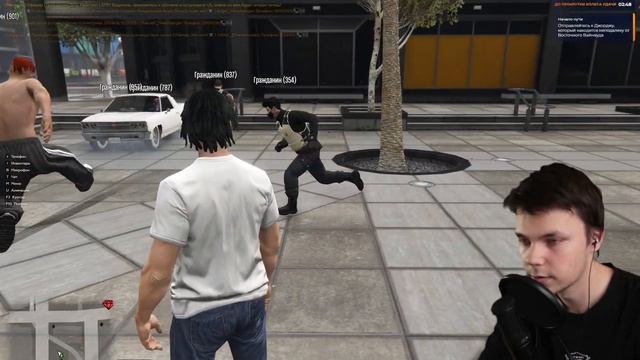 ВПЕРВЫЕ ПРОБУЮ GTA 5 RP смотреть онлайн