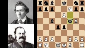 ШАХМАТЫ. ВЕЛИКИЙ ПОЛ МОРФИ. ЭТА ПАРТИЯ ШЕДЕВР. ЛОНДОН 18