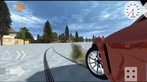 Simple Car Crash Physics Sim! Зимний дрифт!#14!