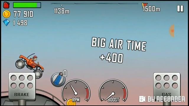 Играю в игру под названием HILL CLIMB RACING.   2 серия по этой игре!!!!!!