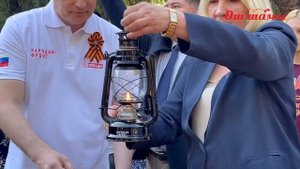 Церемония возложения цветов и передачи Огня памяти в Оше_газета Ош Шамы