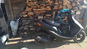 Ремонт Honda Dio AF-34 Матовая 60сс часть 2 ( тест драйв )