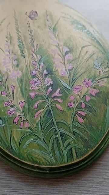 Роспись по дереву. Иван чай. смотреть онлайн