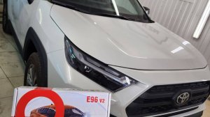 Toyota Rav 4 - установили охранный комплекс StarLine E96 и сделали тонировку стекол