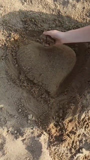 рисунок на песке сердце искусство красиво ручная рабо смотреть онлайн