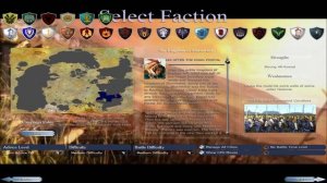 Выбор фракции по моду Warcraft Total War 2.1