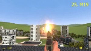 Все оружия из мода MW19 на Гаррис Мод