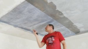 Как и Зачем Клеить СТЕКЛОХОЛСТ на ПОТОЛОК #потолок #ги?