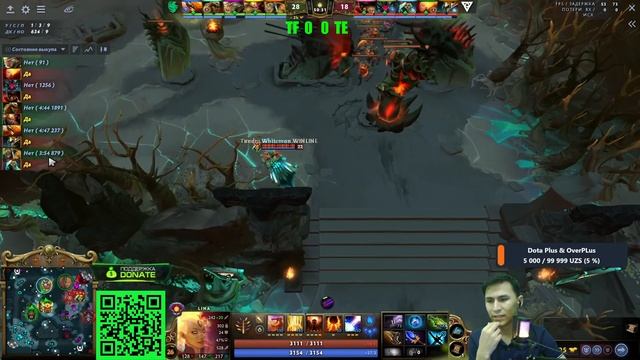 DOTA 2 [UZ] Tundra Esports vs Team Falcons [bo3] FPG Belgrade 2025, Playoffs #live #dota2 #дота смотреть онлайн