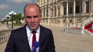 Появились кадры подготовки дворца Чираган в Стамбуле для переговоров РФ и Украины