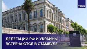 Делегации РФ и Украины встречаются в Стамбуле