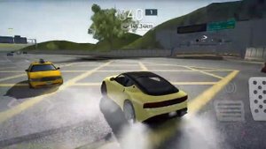 показываю баги в игре Extreme Car Driving Simulator