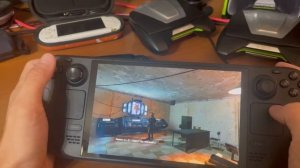 Steam deck oled - первый запуск игры