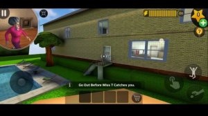 Злая училка мисс Ти , мучает кота!  Прохождение в  игре S