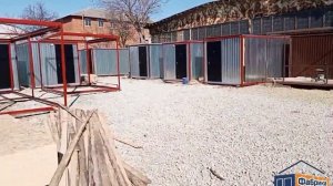 Бытовка модульная 6*4,8м. Внутренняя отделка вагонкой. У