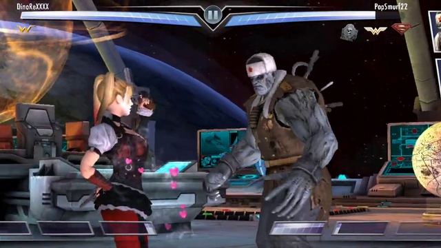 Injustice mobile хищницы разносят всех и пушечное открытие