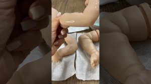 С чего начать роспись куклы Реборн? Вот первые слои кр?