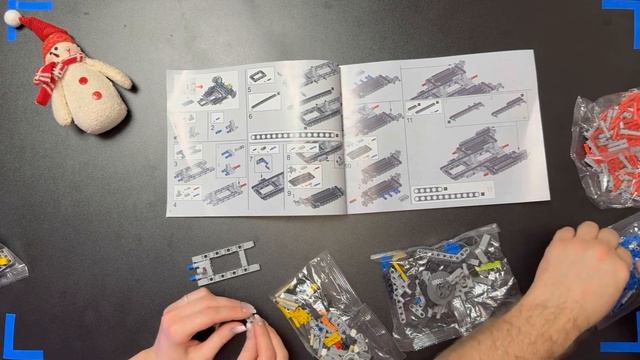 🚘СБОРКА КОНСТРУКТОРА BUGATTI CHIRON 1 ЧАСТЬ смотреть онлайн