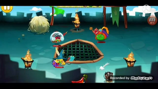 Angry Birds Epic эпизот 3 первый замак первый босс смотреть онлайн